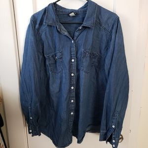 Denim Button Down